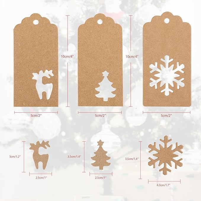 jijAcraft Christmas Gift Tags - Image 2