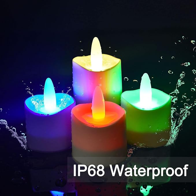 HL Flameless Candles with Remote Timer&Charging Station, 60+Hours Rechargeable - Image 8