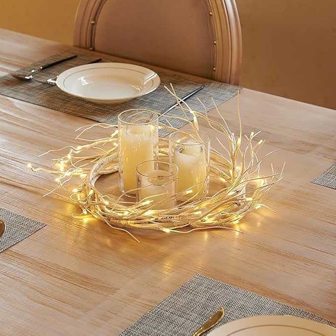 Birchlitland Birch Garland Lights 6FT 48 LED Battery Operated - Image 6