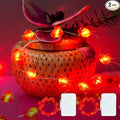 2 Pack Valentine’s Day Red Heart Fairy String Lights 16FT 50 LEDs Valentine's by chzk