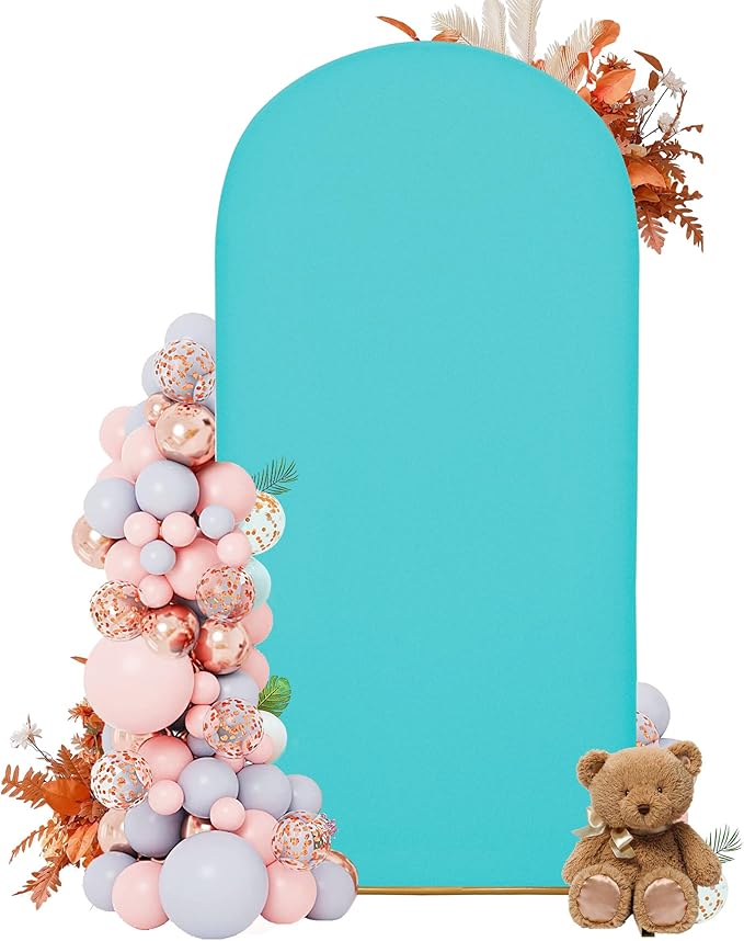 6.6FT Wedding Arch Covers Arch Backdrop Cover Arch Stand Covers Set Arch Cover by Unknown