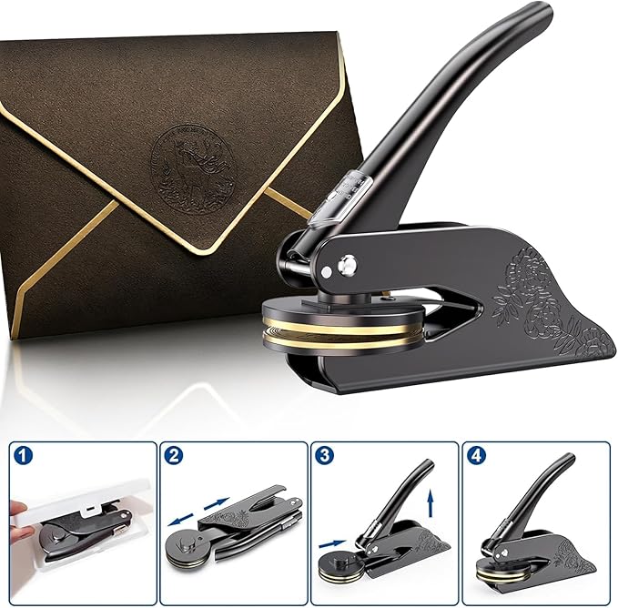 Book Embosser Personalized - Image 5