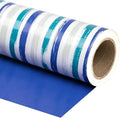 WRAPAHOLIC Reversible Blue Wrapping Paper by WRAPAHOLIC