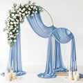 Wedding Arch Draping Fabric 29" x 19Ft Sheer Drapes by IONTACH