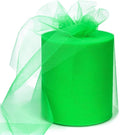 6" x 200 Yards Emerald Green Tulle Fabric Rolls by GCVOPTON