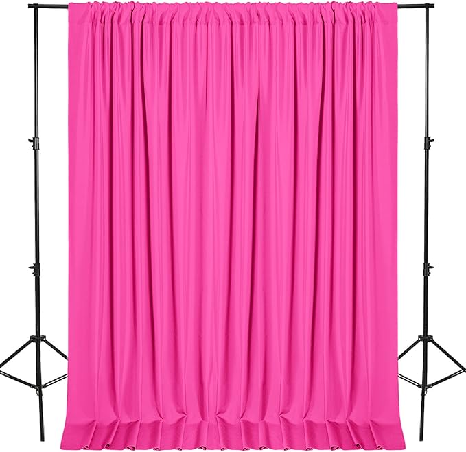 DWCN 10x7 FT Backdrop Curtains for Parties, Photography Backdrop Drapes by DWCN