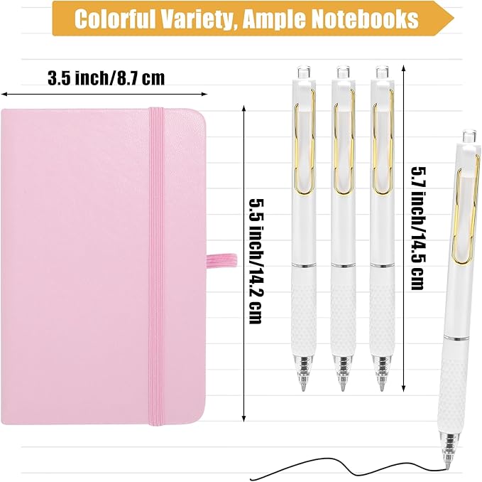Aneco 50 Sets Pocket Notebook Journals - Image 2