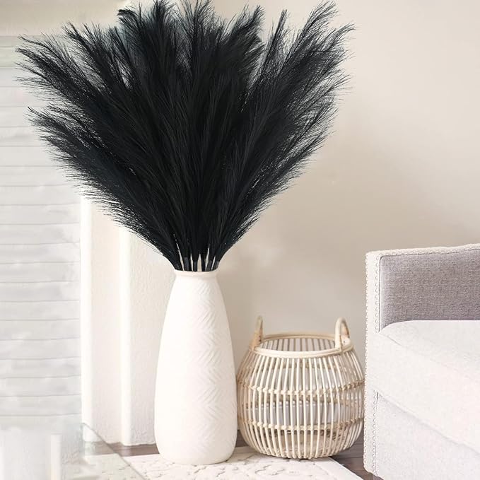 35" Faux Pampas Grass Decor - Image 8