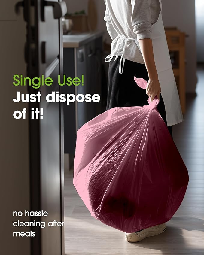 Pureegg Plastic Table Cloth Disposable 10 Pack, 54 x 108 Inch Table Cloths - Image 5