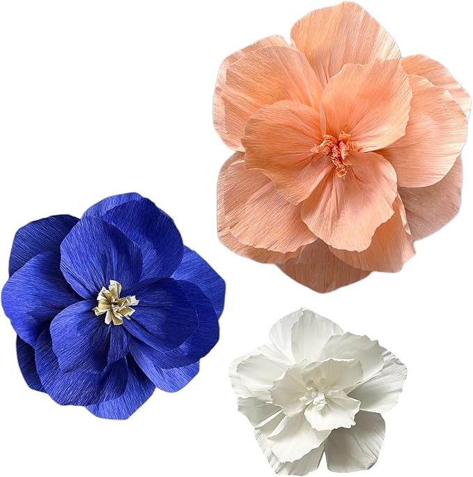 BRT Bearingshui Crepe Paper Flowers Decoration - Image 5