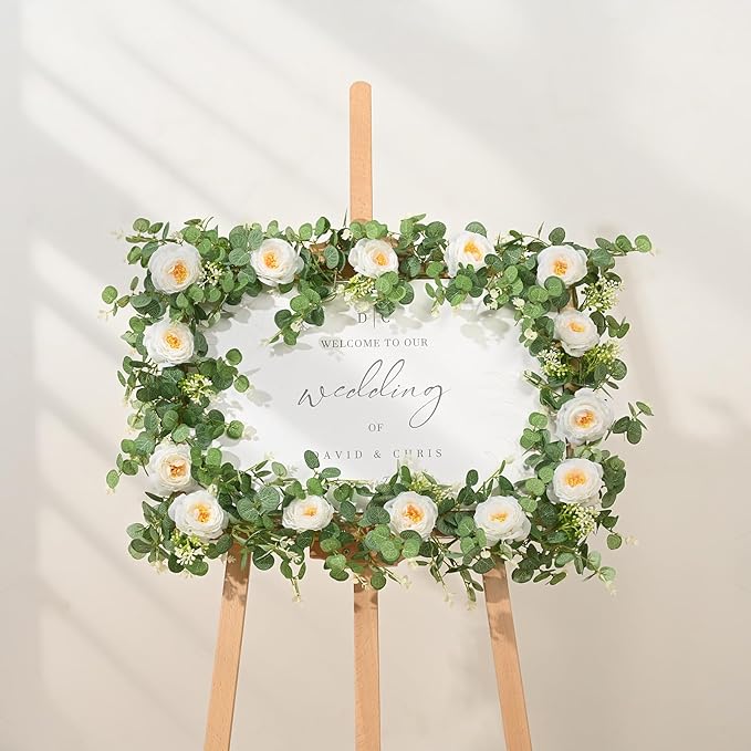 Dolicer 2Pcs 13Ft Artificial Eucalyptus Garlands - Image 9