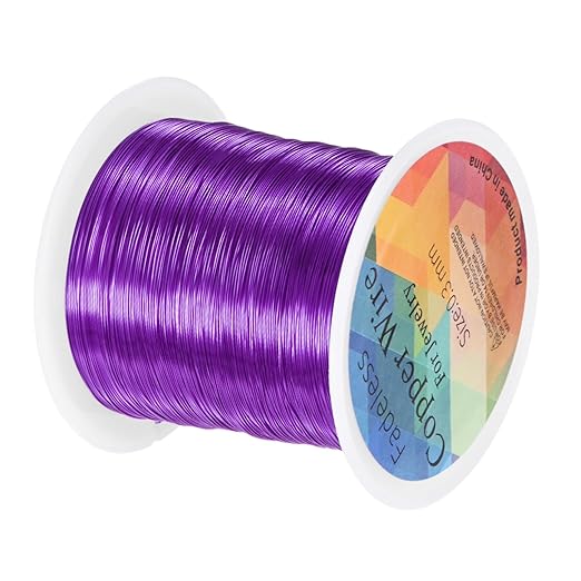 0.3mm Jewelry Wire, 28 Gauge 328FT Craft Wire Copper Beading Wire by MMETERXITY