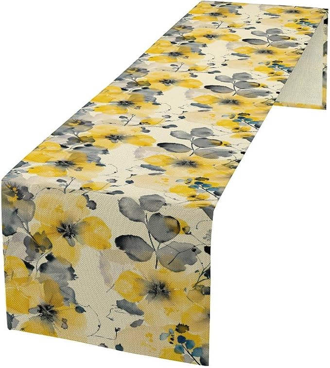 Floral Table Runner by Unknown