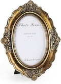 Cuspin 4x6 Picture Frame Gold, Vintage Bronze Gold 4 by 6 Picture Frame by Cuspin