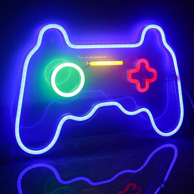 ineonlife LED Gamer Neon Sign, Gaming Room Wall Decor by ineonlife