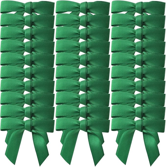 50pcs 1.5 inch Mini Satin Ribbon Bows - Image 2