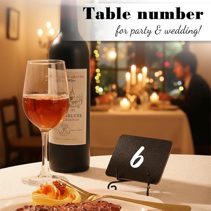 12 Pcs Mini Chalkboard Signs for Food Labels 4"x3"Small Chalkboards-Label - Image 7