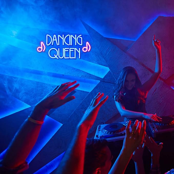 Dancing Queen Neon Sign Dance Led Sign Purple Neon Lights Dance Club Lights Up - Image 7