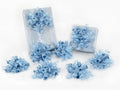 HUIHUANG Blue Gift Bows 5 inch x 8 Counts Dusty Blue Self-Adhesive Curly Ribbon by HUIHUANG