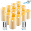 Da by Candles Battery Operated Candles LED Outdoor Waterproof Candles Plastic by Daby