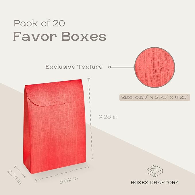 Boxes Craftory Pack of 20 Party Favor Boxes - Image 2