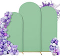 Wedding Arch Cover 7.2FT 6.6FT 6FT Arch Backdrop Cover Spandex Fitted Arch Cover by Unknown