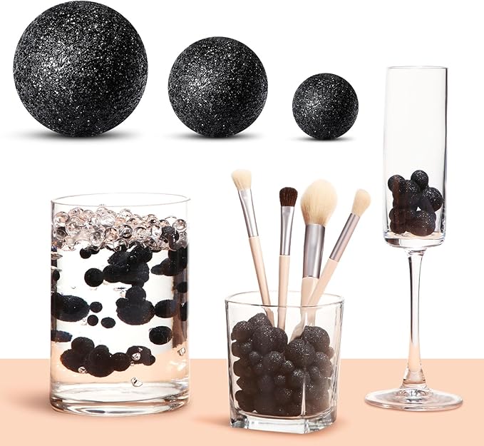 150 Pieces Vase Filler Faux Pearls Vase Makeup Beads No Hole Gloss Bead Mixed - Image 3