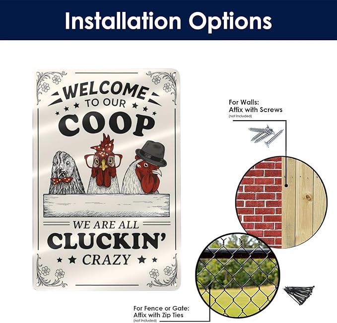 Funny Chicken Coop Sign - Image 7