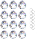 Crystalsuncatcher 20mm/0.78inch Clear Glass Crystal Ball Prism Feng Shui Lamp by HDCRYSTALGIFTS