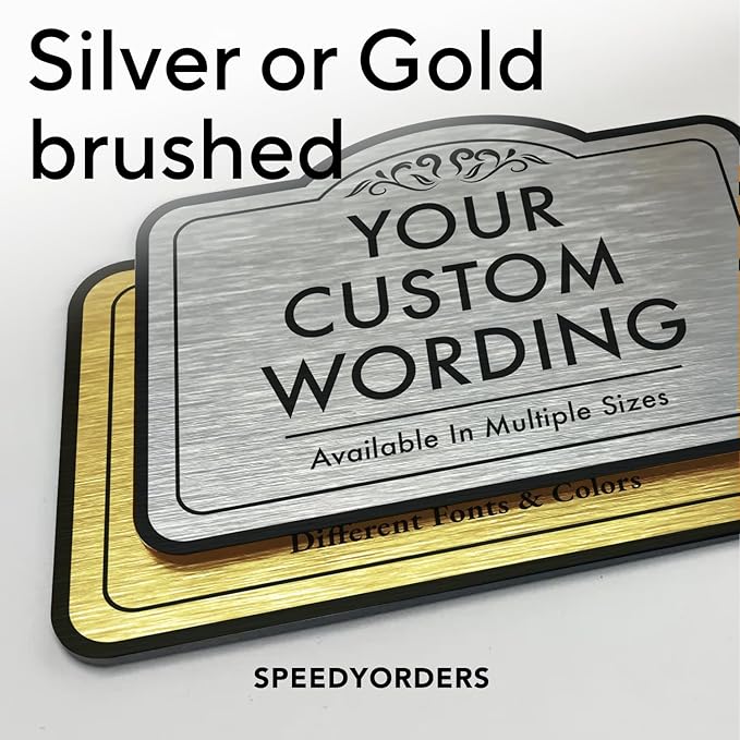 Custom Decorative Outdoor Metal Signs, Personalized Aluminum, Waterproof Made - Image 7