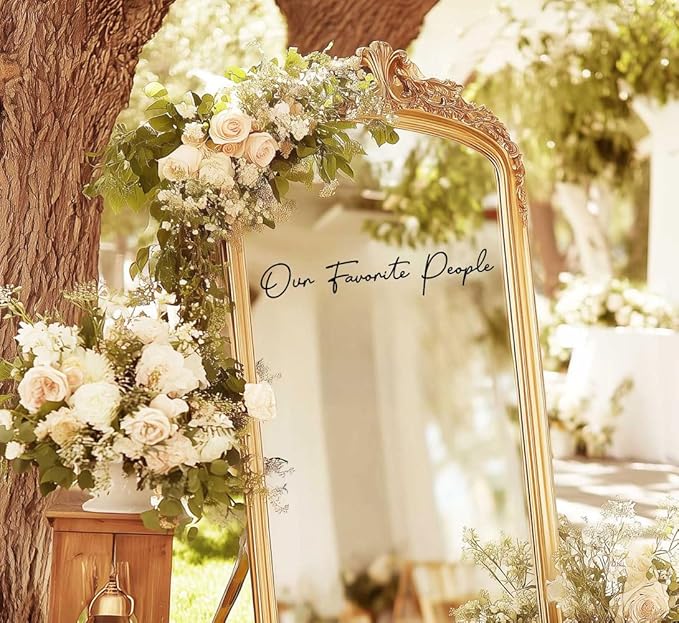 Our Favorite People Seating Chart Decal Wedding Seating Chart Header Decal - Image 4