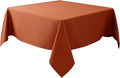 Biscaynebay Fall Tablecloth Textured Fabric Square Tablecloths 90x90 Inch by Biscaynebay