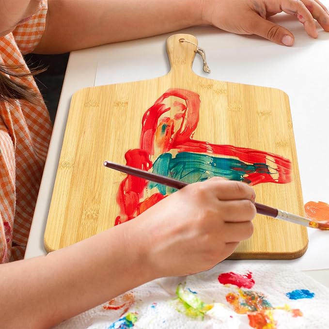 Patelai 12 Packs Wooden Cutting Board Set - Image 6