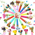 25pcs Party Blowers, Colourful Noisemakers Party Blowouts Squawkers Fringed by Unknown