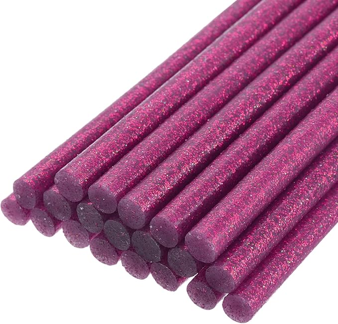 uxcell 20pcs Hot Glue Sticks for Glue Gun 7mm/0.27-inch x 8-inch Mini Hot Melt by uxcell