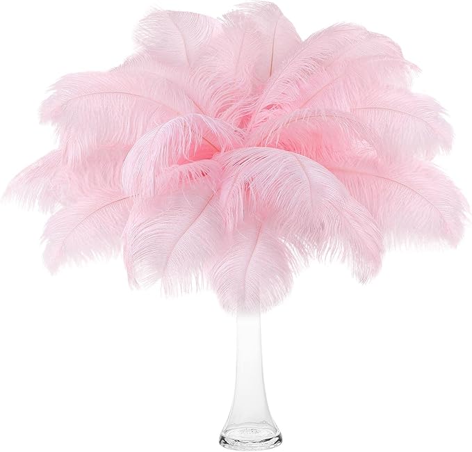 Retrowavy 30 Pcs 18-20 Inch Large Natural Ostrich Feathers Bulk - Image 7