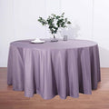 Efavormart Round Tablecloth, 132 Inch Stain & Wrinkle Resistant Washable Table by efavormart