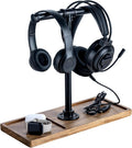 FARM IN Solid Acacia Wood Headphone Stand by Unknown