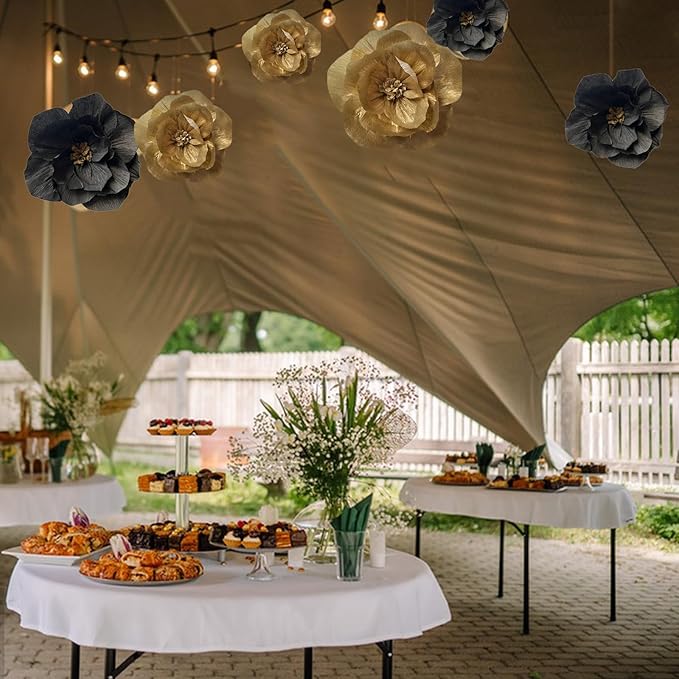 BRT Bearingshui Crepe Paper Flowers Decoration - Image 3