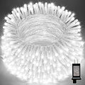 LAMPHOME 66ft Christmas Decorative Mini Lights, 200 LED Transparent Wire Fairy by ULL