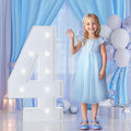 3FT Marquee Numbers 4 for 4th, 40th Birthday Party Decorations, Large Light Up by Tongjoy