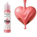 Pink Metallic Edible Paint for Baking – Food Grade Pink Edible Dust Drink by Unknown