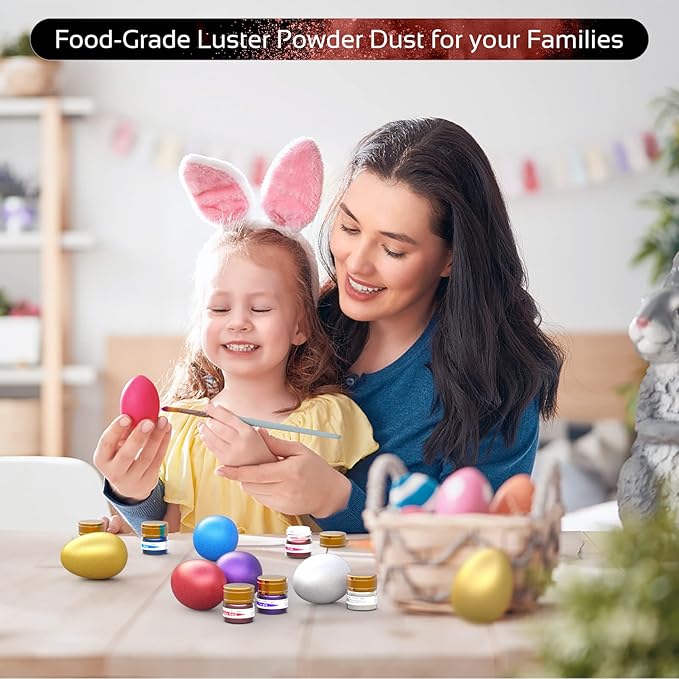 Jelife Rose Gold Edible Luster Dust - Image 6