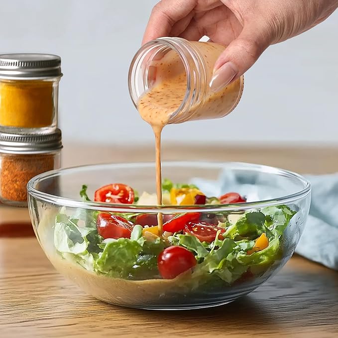 ComSaf Small Mason Jars 2 oz, Small Canning Jars, Mini Glass Jar - Image 4