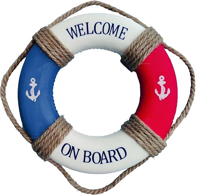MorroMorn Lifebuoy Wall Hanging Decor by MorroMorn