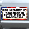 Vehicle Magnets sign With Custom Lettering 12" X 24" -Landscape, Construction by Impactonlineprinting