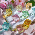 HappyFiller 76 PCS Crystal Square Small Acrylic Ice Cubes Clear Artificial Ice by HappyFiller