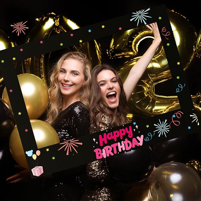 32 x 24 Inch Large Blank DIY Photo Booth Props Picture Frame Party Frame DIY - Image 5