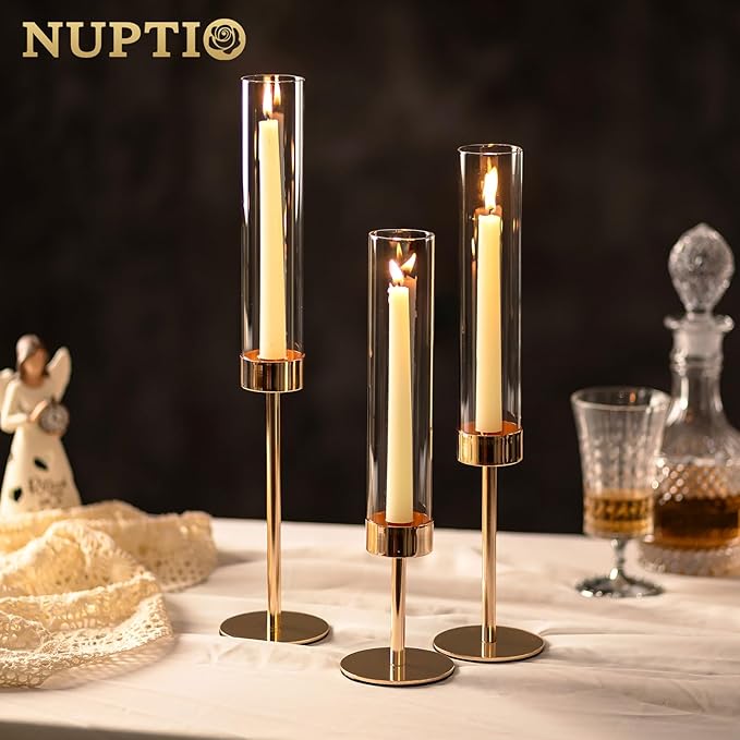 NUPTIO Hurricane Candlestick Holders - Image 9