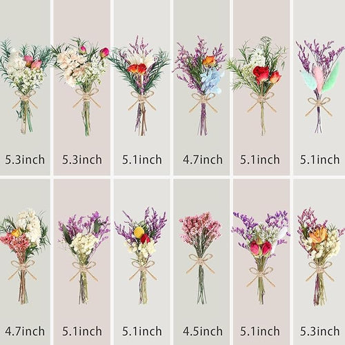10/12/24/36 Pack Mini Dried Flowers - Image 2